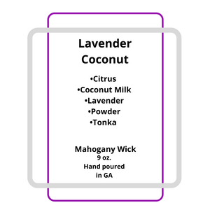 LAVENDER COCONUT